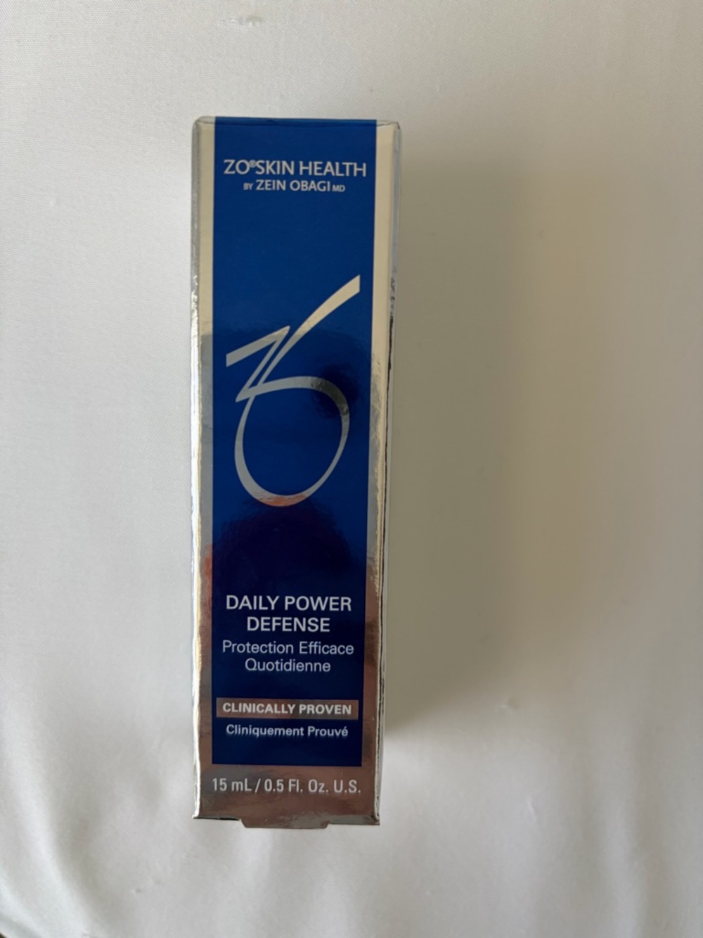 ZO Skin Health Daily Power Defense - Blue & Silver Box